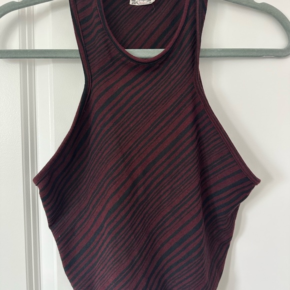 Free People Tessa Crop Top Midnight Combo - Picture 1 of 3